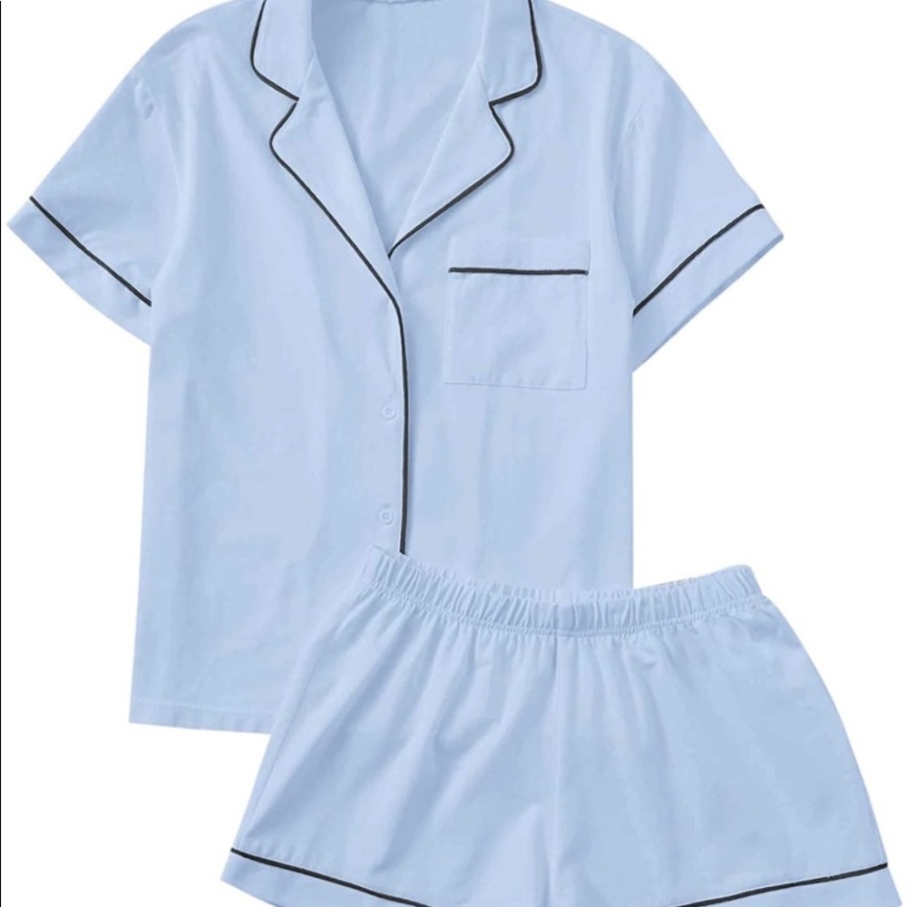 Two piece short pajama set size XL NWOT
